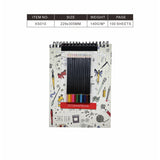 Drawing pad & Color pencil set-140g