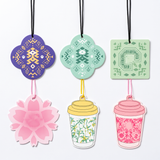 Car fragrance tablets