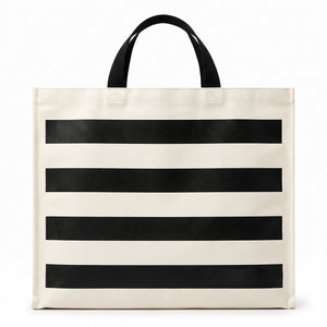 Hand woven tote bag