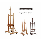 Floor lifting easel